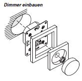 Merten MEG5134-0000 Universal-Drehdimmer-Einsatz für LED-Lampen