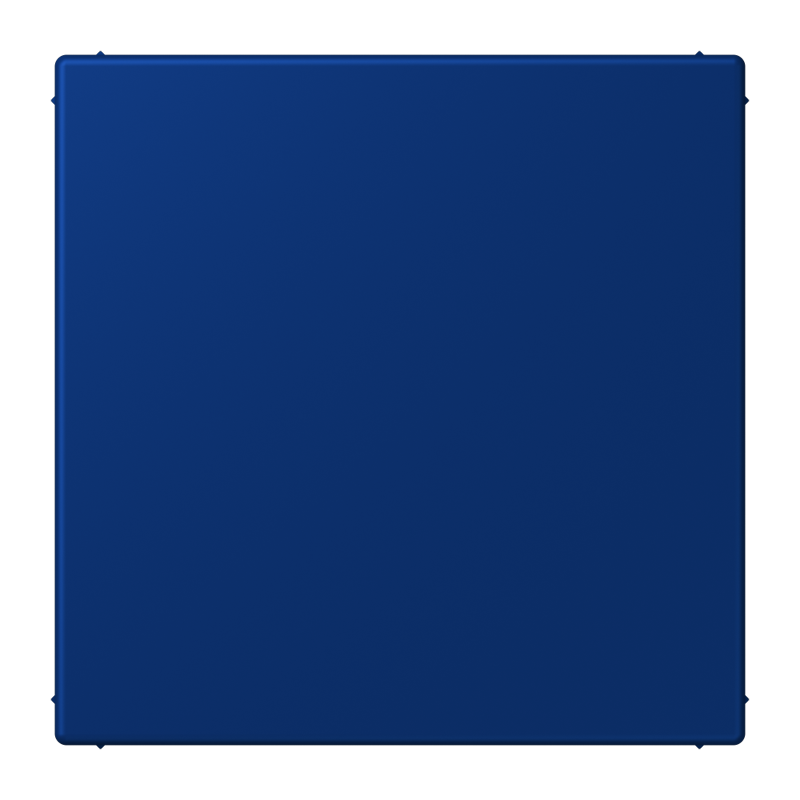 Jung LC994B261 Blind-Abdeckung (gerastet), Les Couleurs® 4320T, bleu outremer foncé