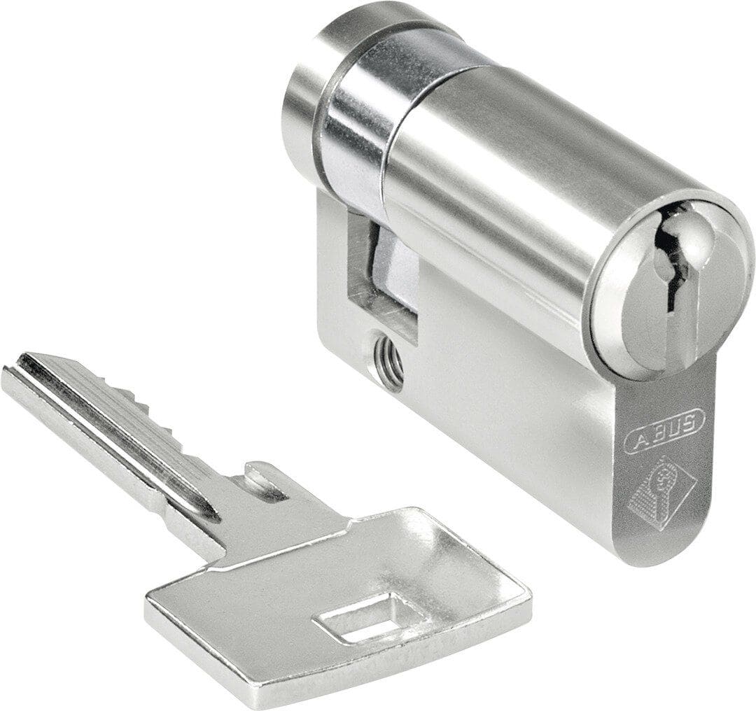 Merten MEG3985-0001 Profilhalbzylinder mit Schlüsselabzug in Mittelposition