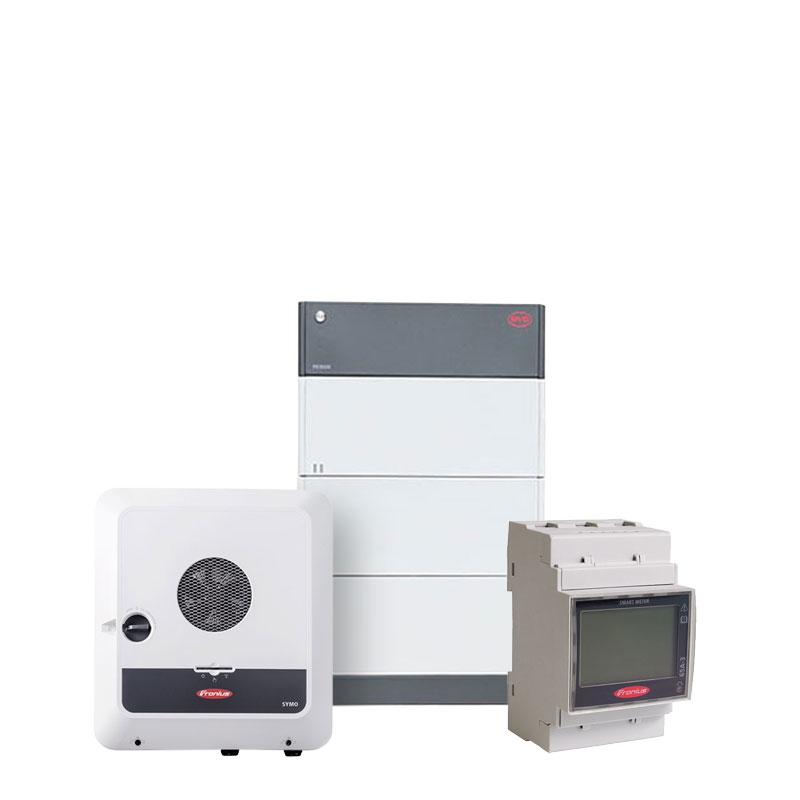 Fronius / BYD E24-PV-SET2-FB-8-7.7 PV-Paket Wechselrichter 8 kW + Speichersystem 7,68 kWh + Smartmeter