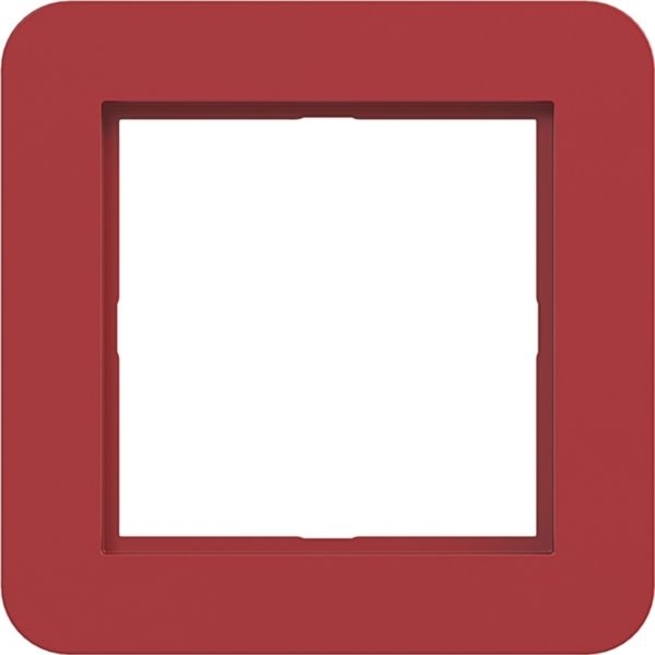 Hager WAD7100RG Rahmen 1-fach, C.1, rot glänzend