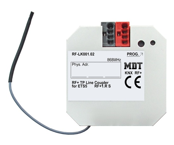 MDT RF-LK001.02 KNX RF+ Funk Linienkoppler, UP