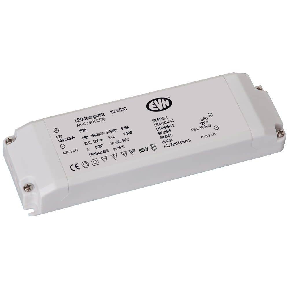 EVN SLK12036 LED-Netzgerät 3,00A, 1-36W, IP20