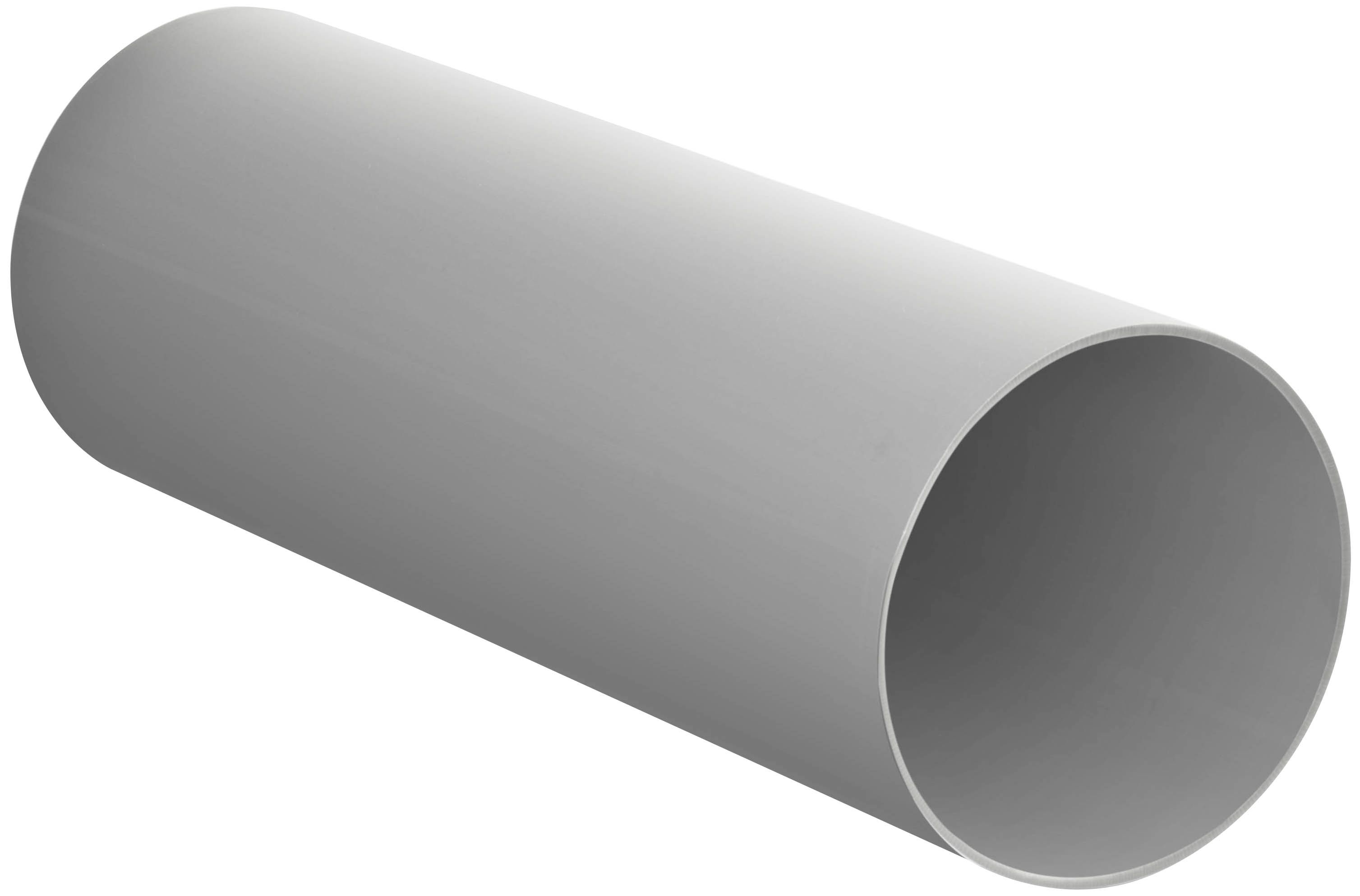 Lunos 039891 Rundkanal 9/R160-700 für Einschübe der Serie e², ego, ALD, RA15-60, AB30/60 und Nexxt, Ø160mm, L=700mm