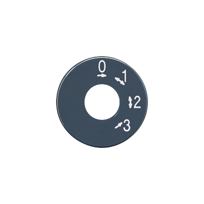 Jung SKS1101-4 Skalenscheibe, 3-Stufen-Schalter, anthrazit