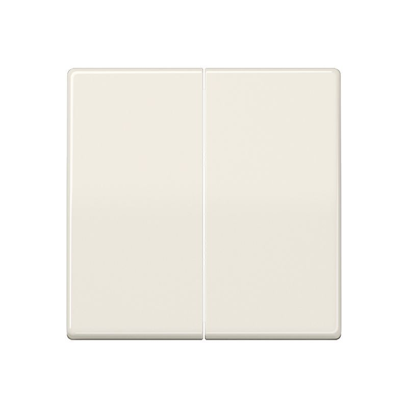 Jung AS591-5BF Wippe 2-fach, Thermoplast, Serie AS, weiß (ivory)