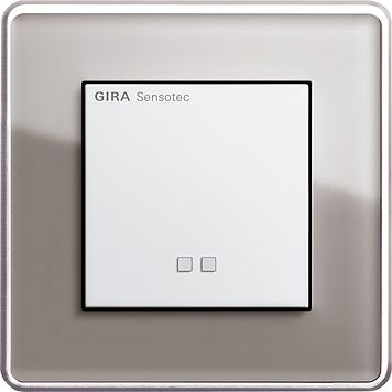 Gira 237603 Sensotec ohne Fernbedienung, System 55, reinweiß glänzend