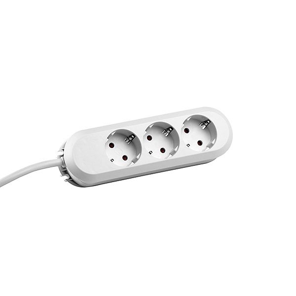 Bachmann 387.272 Tischsteckdose SMART 3x CEE7/3 Strom 5,0m CEE7/7