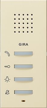 Gira 125001 Wohnungsstation Audio Aufputz, System 55