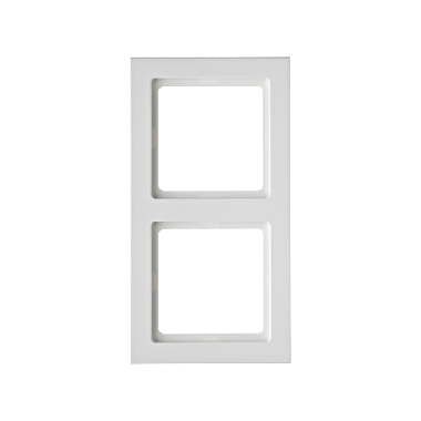 Berker 10126099 Rahmen 2-fach, Q.3, polarweiß samt
