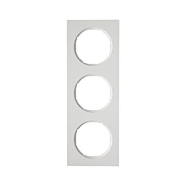 Berker 10132289 Rahmen 3-fach, R.3, polarweiß glänzend