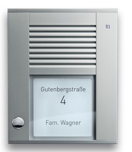 TCS PDS01-EN/04 Außenstation Sprechanlage Aufputz für 1 WE