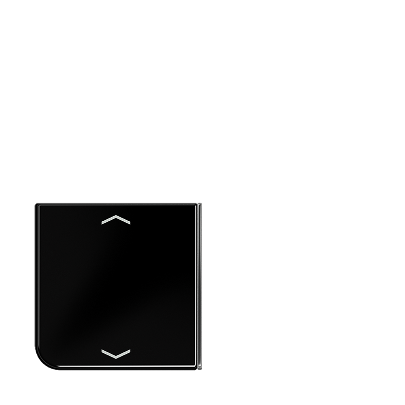 Jung CD404TSAPSW23 Taste 4-fach, 2+3, mit Pfeilsymbolen, F40, Serie CD, schwarz