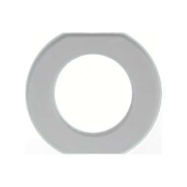 Berker 109300 Glasmittelrahmen 1-fach, Serie Glas, klar