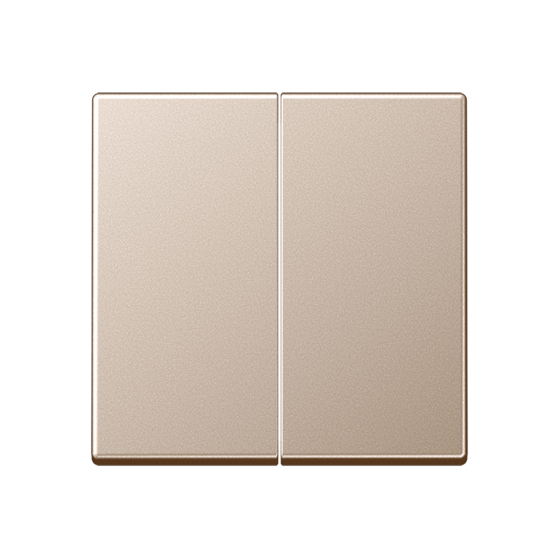 Jung A595CH Wippe, Duroplast lackiert, Serie A, champagner