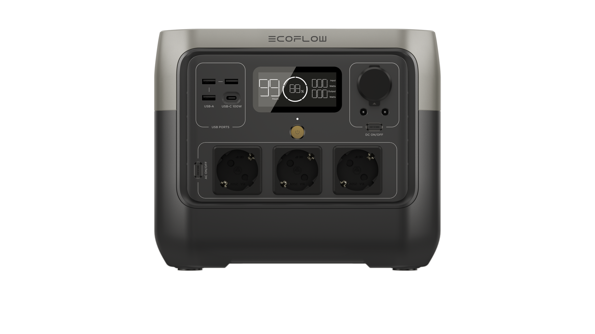 ECOFLOW ZMR620-B-EU River 2 Pro EU Portable Powerstation 768Wh