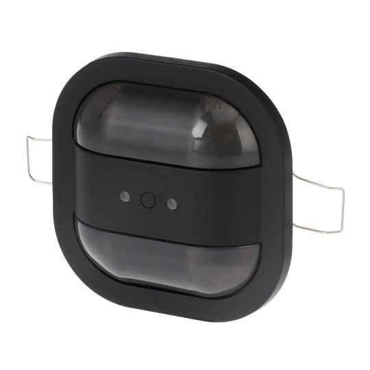 Busch-Jaeger 6131/20-885 Präsenzmelder Mini KNX, 8 Meter, KNX Präsenzmelder, schwarz matt