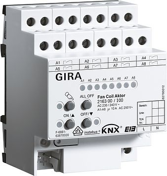 Gira 216300  Fan Coil Aktor für KNX