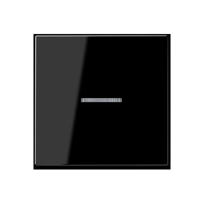 Jung FMA1700SW eNet Taster Standard 1-fach, Duroplast, Serie A, schwarz