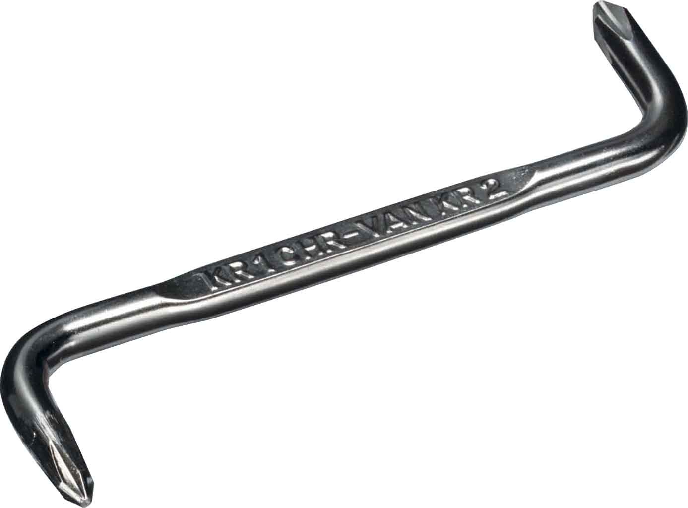 Cimco 11 0630 Winkelschraubendreher,  PH 1 x PH 2 x 100 mm für Kreuzschlitzschrauben Phillips