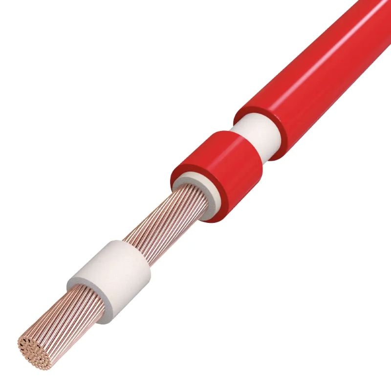 H1Z2Z2-K 4 mm² Solarkabel, 500m-Trommel, rot