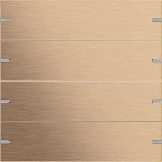 Gira 502438 Wippenset 4-fach für Tastsensor 4.95, bronze