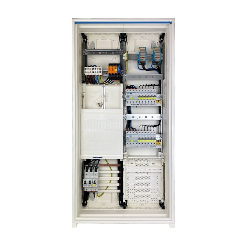 Hager Zählerschrank Typ 1.2, 2xFI, 12xLS, 1xSLS 50A