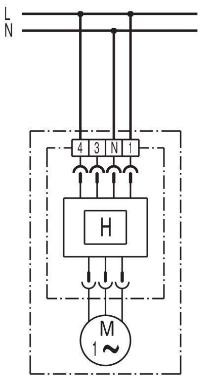 Maico ER60H Ventilator Einsatz, Feuchtesteuerung, 21W, 62cbm/h, IPX5
