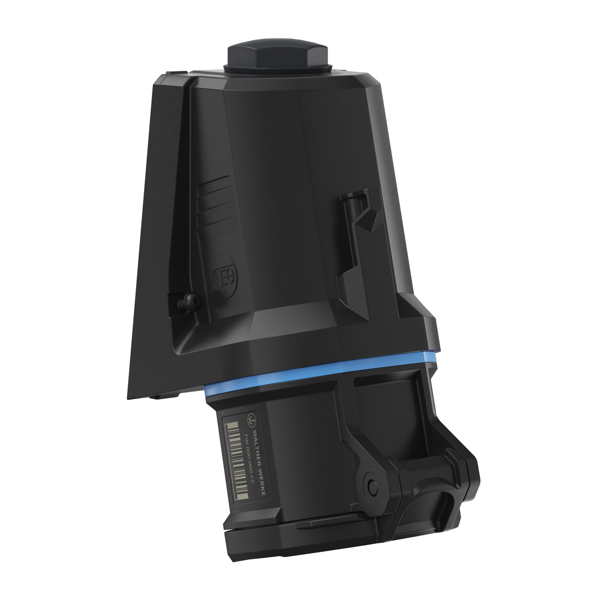 Walther Werke FW130509CC CEE NEO Wandsteckdose 32A 5P 9h IP54 mit Käfigzugfeder-Technik