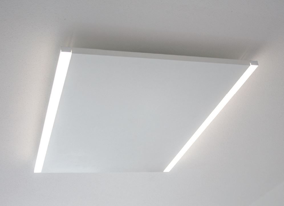 ETHERMA 39692 Infrarotheizung LAVA-BASIC-350DM, Wand/Decke, 62x62cm, 350W