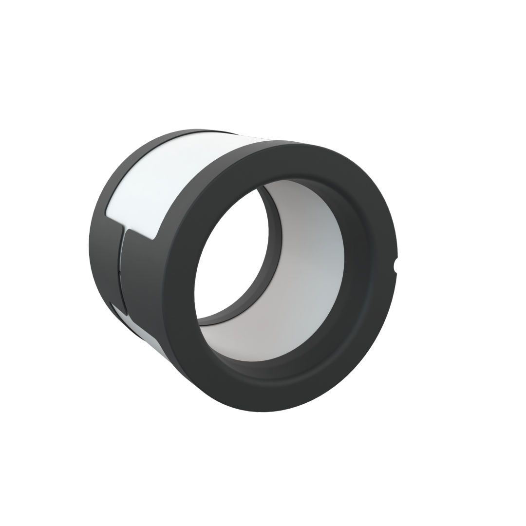 Kermi Y3502000021K x-well Schalldämpfset 125 mm, für Pendellüfter Ø160 mm