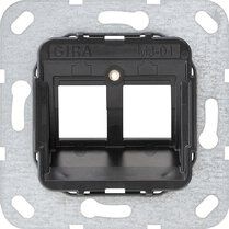 Gira 560200 Tragring MJ-02 Modular Jack 2-fach