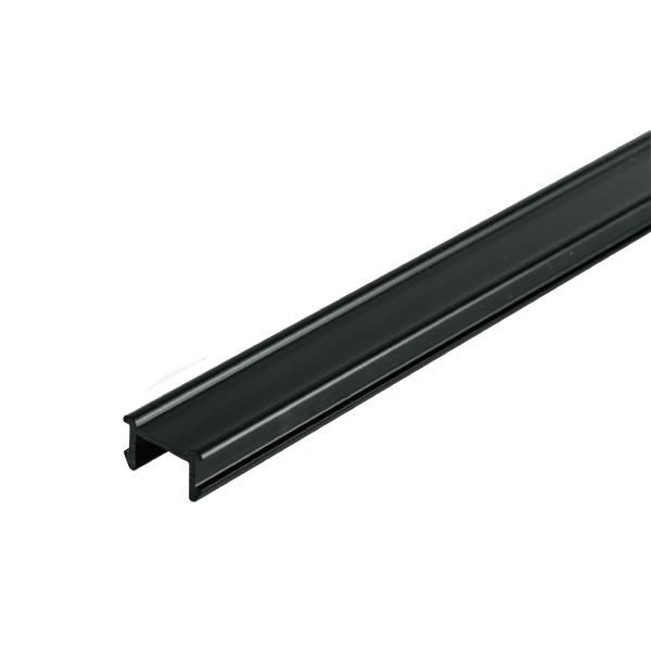 Brumberg 88133080 Eindringschutz für Stromschiene zu Stromschiene 88101-88104, 1000 mm, schwarz