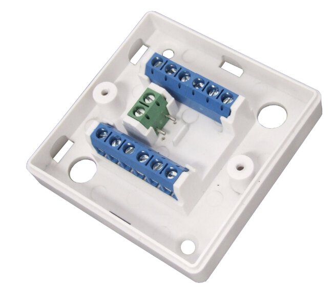 ABUS VT5101W Aufputz Schraubverteiler 12-polig (weiß)