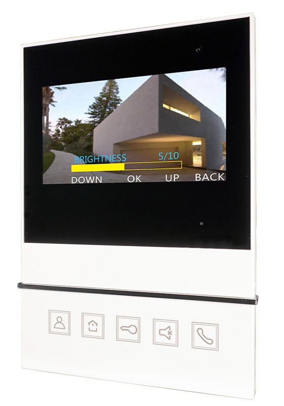 HHG Villa AP Set 2 B Video-Freisprechanlagen-Set, 2-Familien
