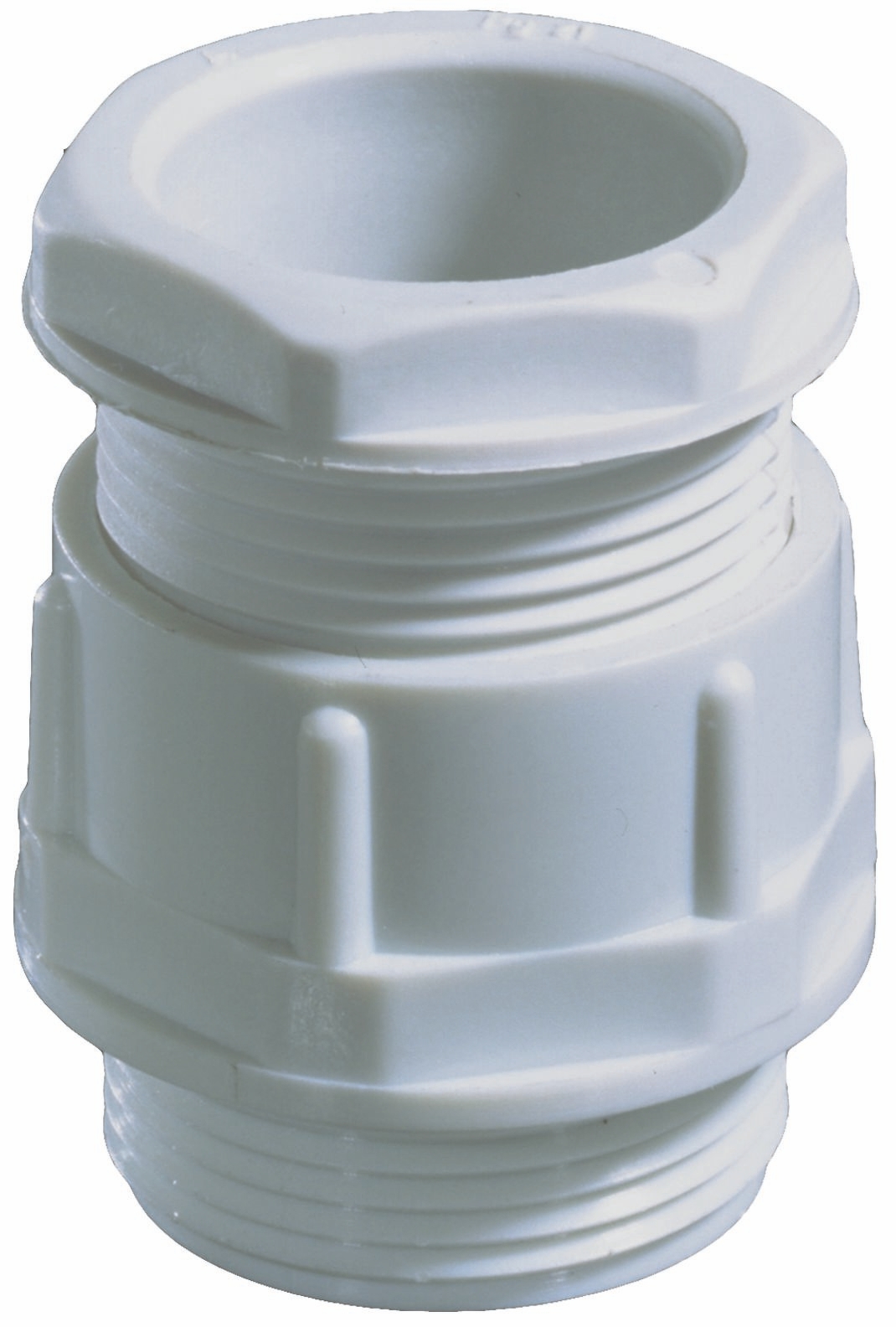 WISKA 10060143 Konus-Kunststoffkabelverschraubung PG11, IP54, 6 bis 9 mm, lichtgrau