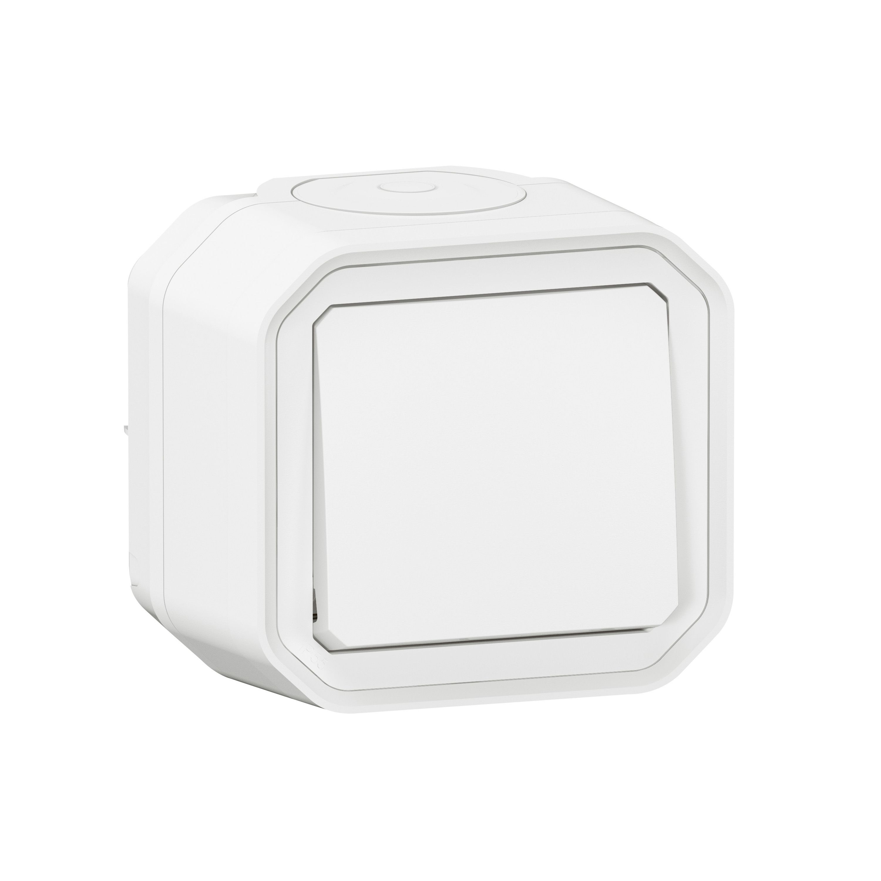 Legrand 069760L Plexo New Feuchtraum-Aufputz Taster 10 A, ultraweiß