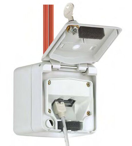 Mennekes 4320 CEPEX-Datendose für UAE- 2-fach abschließbar