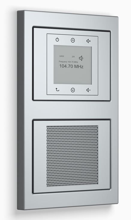 Berker 13237003 Rahmen 2-fach senkrecht, K.5, Alu, Aluminium eloxiert