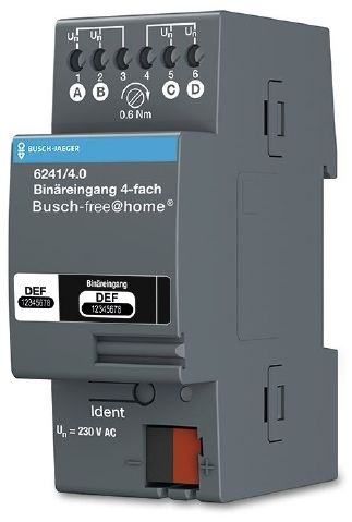 Busch-Jaeger 6241/4.0 Binäreingang 4-fach für Busch-free@home®