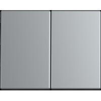 Berker 85142177 Taste für Schalter/Dimmer 2-fach, K.5, alu matt