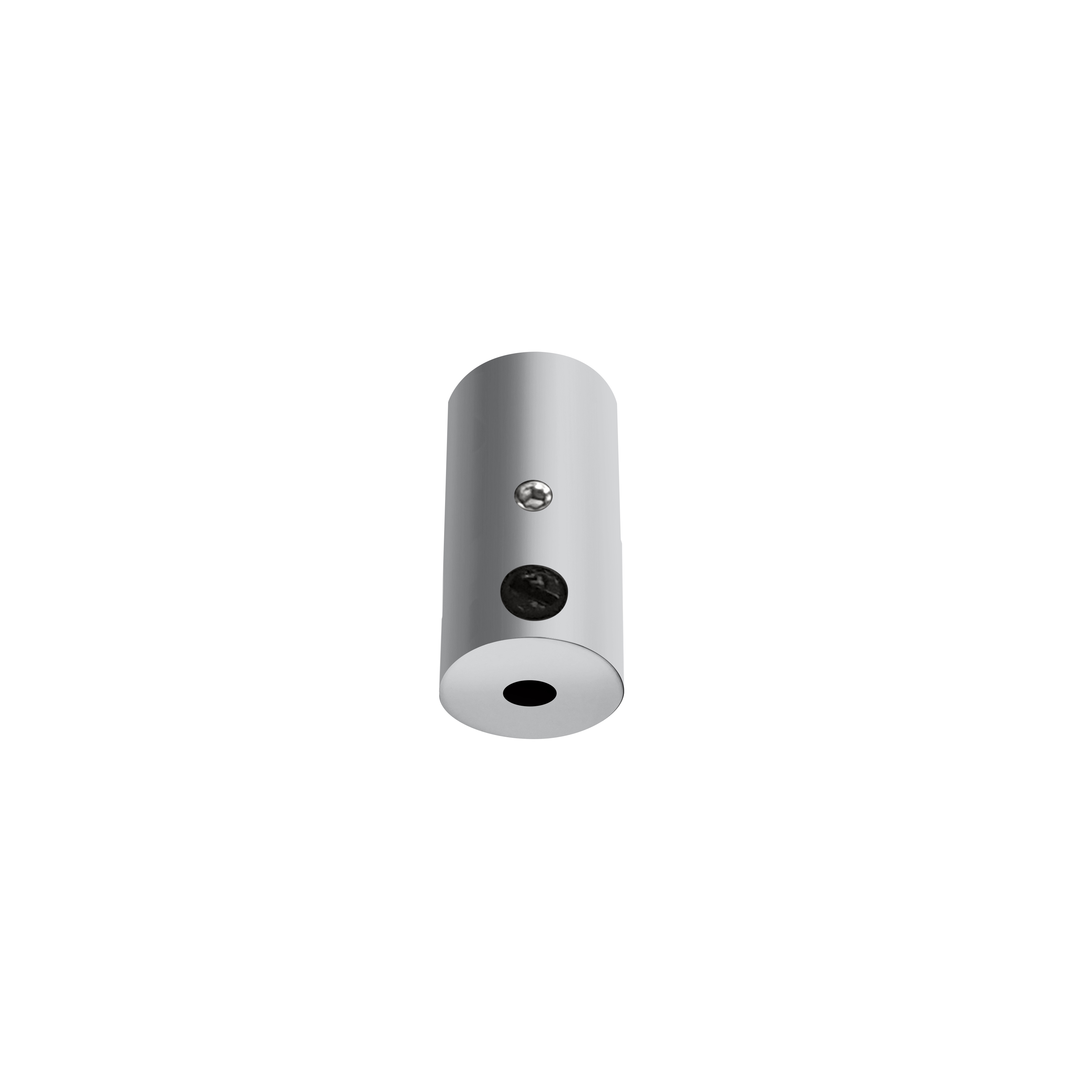 qles DSZ0860 Decken-Stick mit Zugentlastung, für Merten System-M, Aluminium, edelmatt