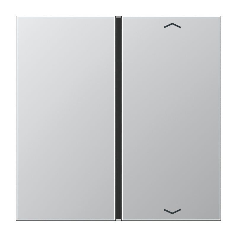 Jung AL2401TSAP Taste 1-fach, mit Pfeilsymbolen, F40, Serie LS, Aluminium
