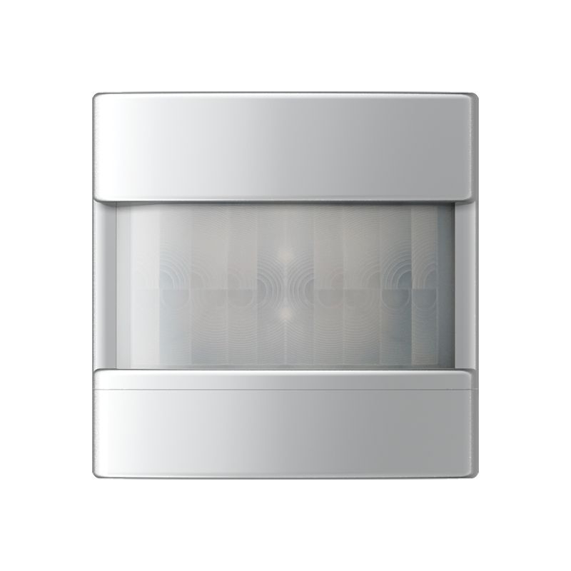 Jung A17180WUAL LB-Management Bewegungsmelder (SENS.), Standard, IP 44, 1,10 m, Thermoplast lackiert, Serie AS/A, aluminium