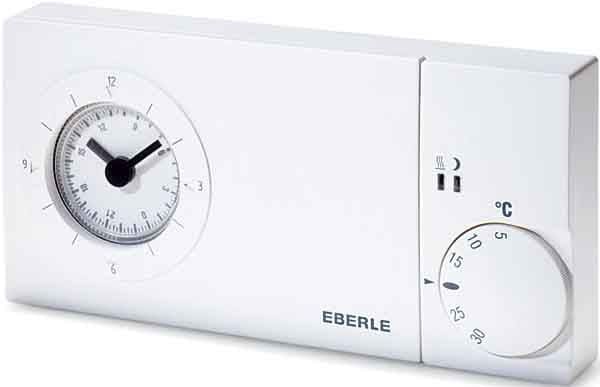 Eberle EASY 3 PT Uhrenthermostat analog mit Tagesprogramm 230V
