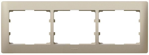 Legrand 771403 Abdeckrahmen 3-fach horizontal
