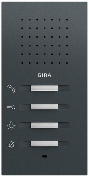 Gira 125073 Wohnungsstation Aufputz, System 70, anthrazit (lackiert)