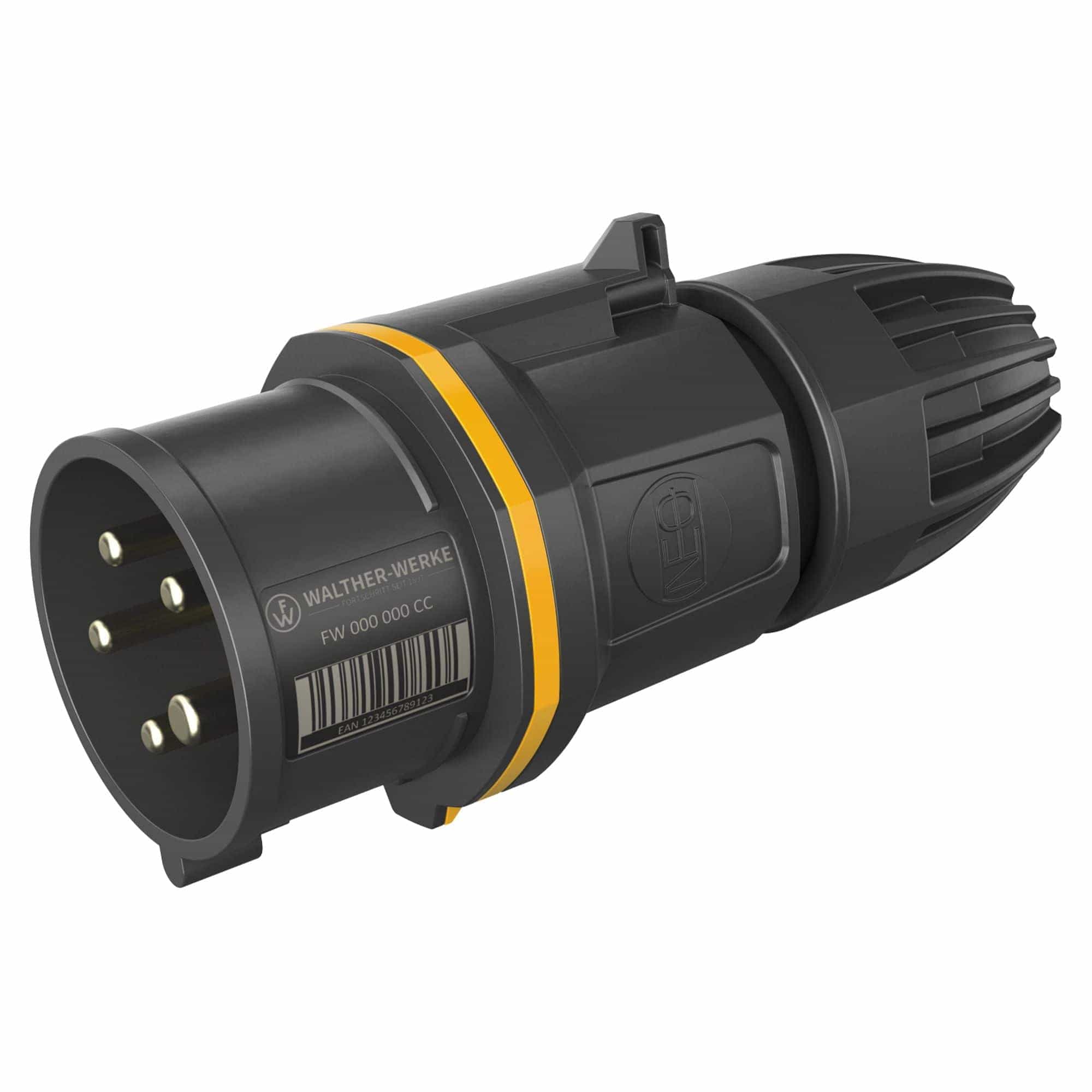 Walther Werke FW211504SK CEE NEO Stecker Classic 16A 5P 4h IP54 mit Schraubtechnik