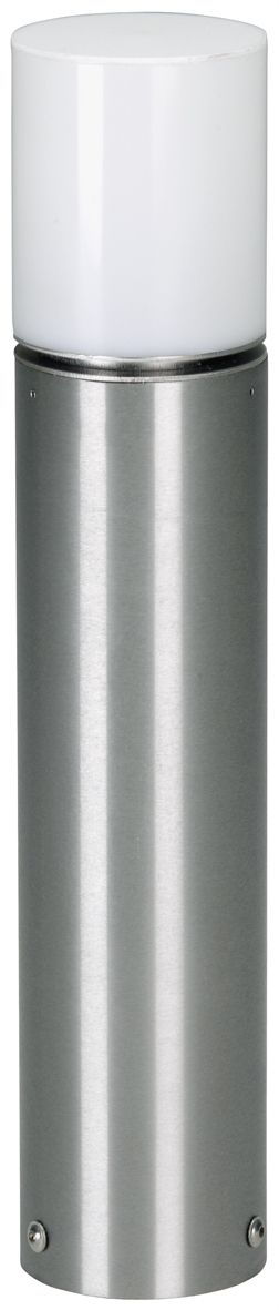 Albert 690560 Edelstahl-Sockelleuchte, Höhe 0,5m, E27