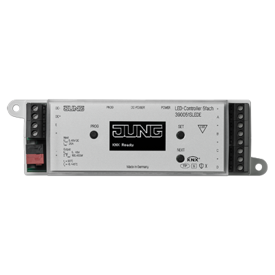 Jung 390051SLEDE KNX LED-Controller 5-fach DC 5 ... 48 V, Einbau, Secure